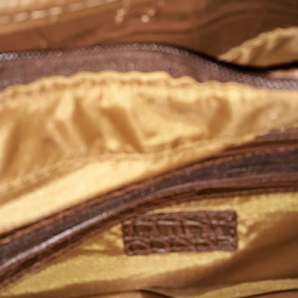 EUC Croft and Barrow brown sueded purse - Picture 5 of 6